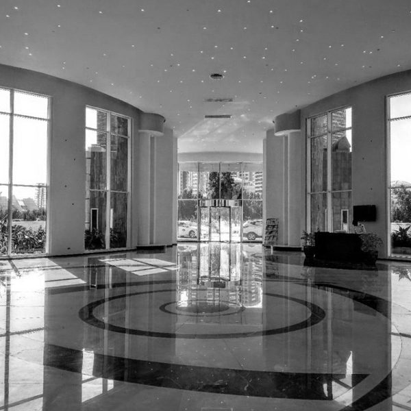 پروژه برج های دوقلوی کیش - شرکت مهندسی و مشاوره صنایع مبتکران گلدیران