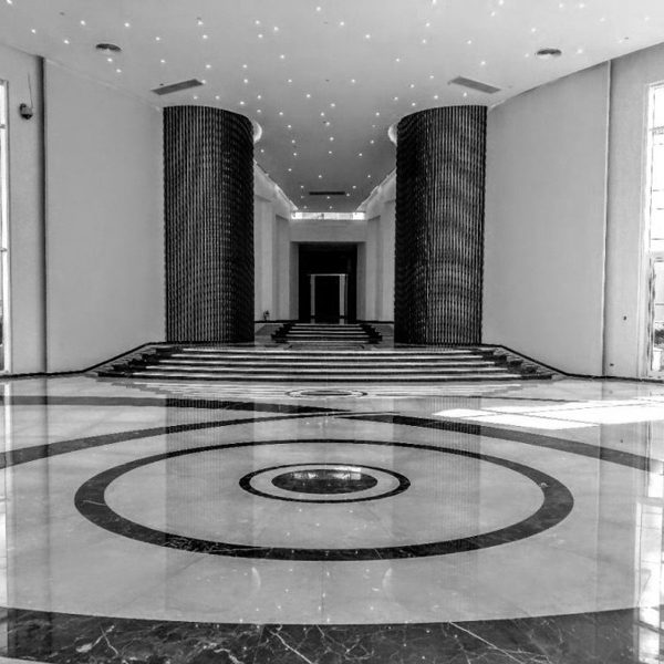 پروژه برج های دوقلوی کیش - شرکت مهندسی و مشاوره صنایع مبتکران گلدیران