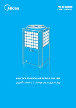 aircooled-modular-scroll-chiller-MC-SS-midea کاتالوگ محصولات شرکت مهندسی و مشاوره صنایع مبتکران گلدیران