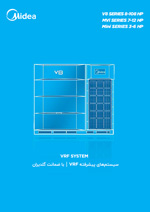 vrf-v8-midea کاتالوگ محصولات شرکت مهندسی و مشاوره صنایع مبتکران گلدیران